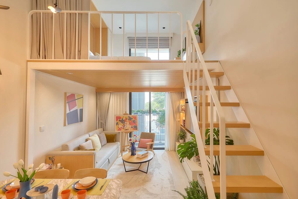 Căn hộ duplex mini nổi lên với giá cả hợp lý - Ảnh: Dân Trí
