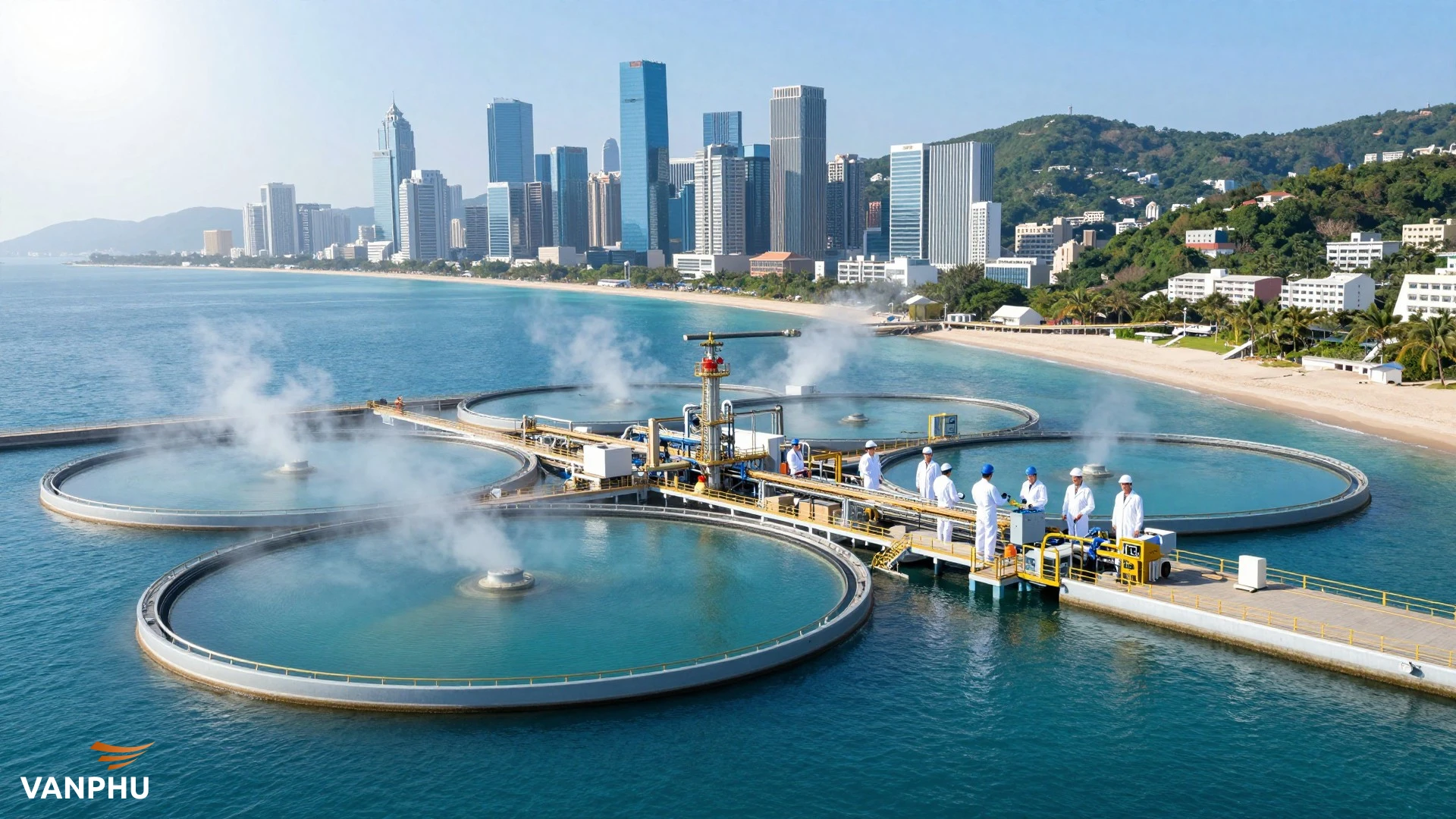 Công nghệ lọc nước biển quy mô lớn: Giải pháp bền vững cho đô thị ven biển tương lai