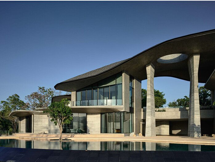 Những căn nhà nổi bật được thiết kế theo phong cách kiến trúc thô mộc