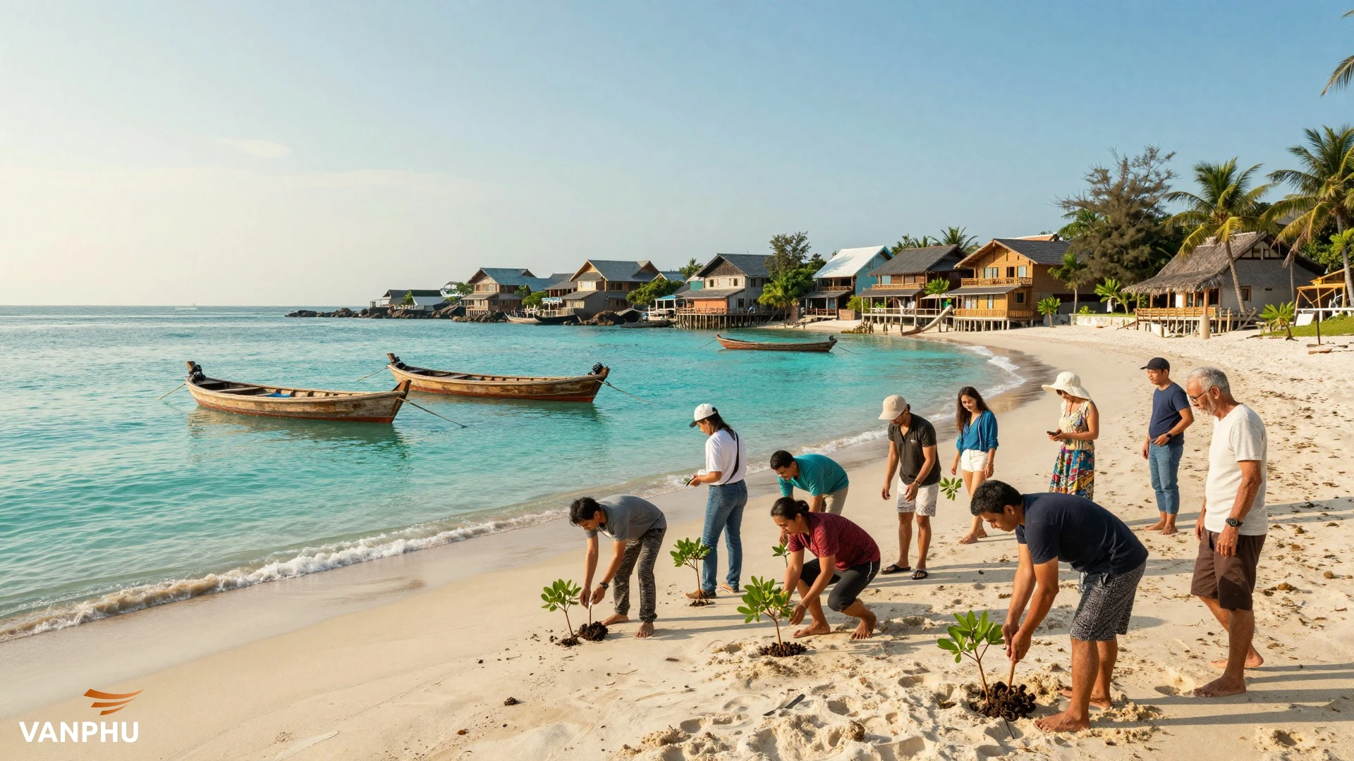 Mối quan hệ giữa du lịch và định cư bền vững tại biển là gì?