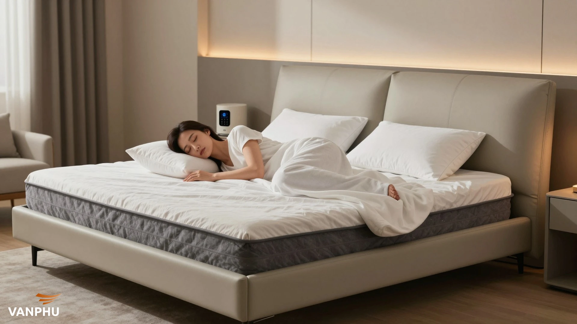 Cảm biến giấc ngủ tích hợp nội thất thông minh: Nâng tầm trải nghiệm nghỉ ngơi cao cấp