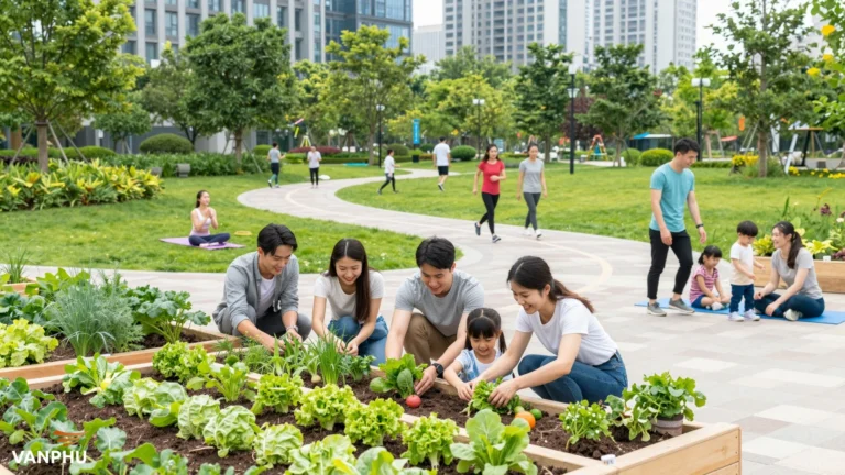 Kết hợp nông nghiệp đô thị với không gian thể thao xanh mang lại lợi ích gì?