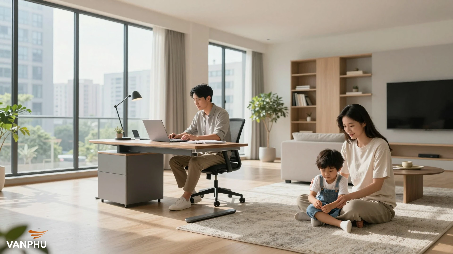 Không gian đa năng: Chìa khóa tối ưu hóa cuộc sống hiện đại của gia đình trẻ đô thị
