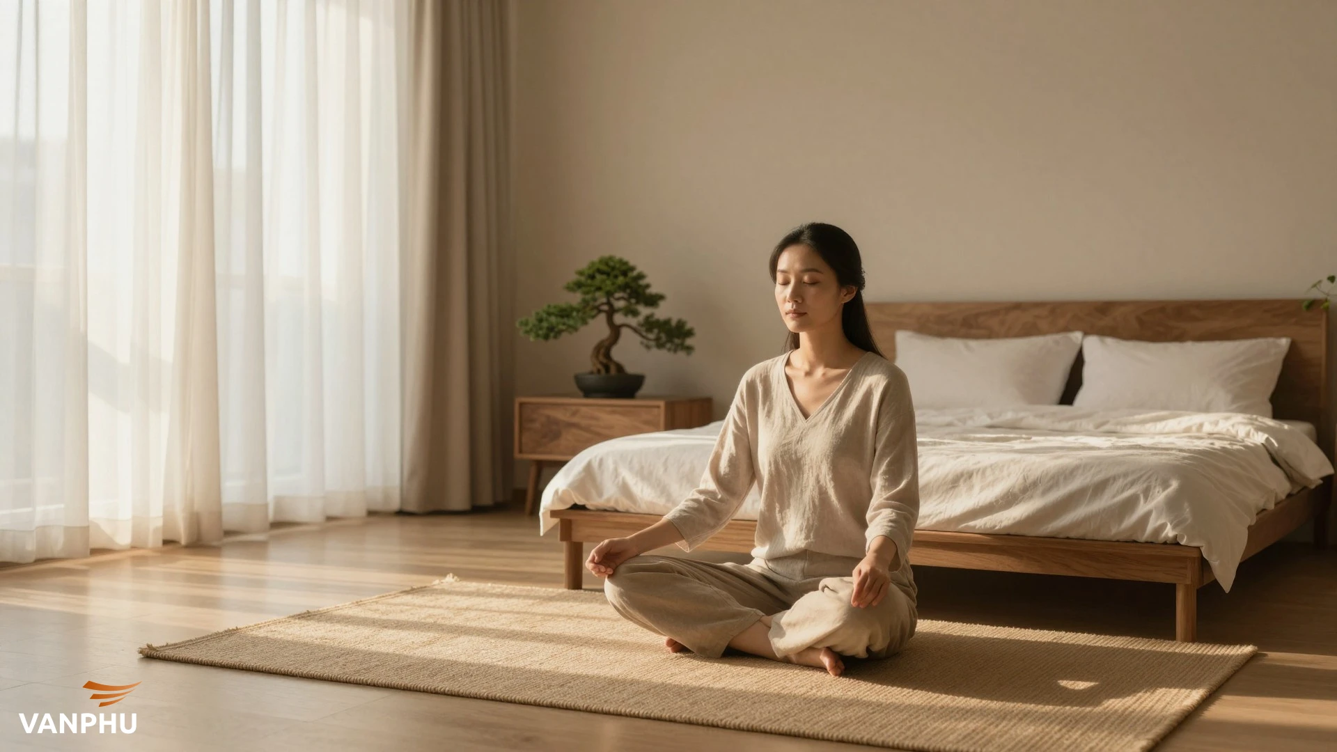 Không gian thiền định trong phòng ngủ: Chìa khóa vàng cho giấc ngủ sâu và tâm hồn an yên