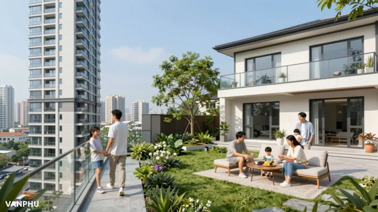 Phân biệt các loại hình nhà ở: Căn hộ chung cư và đất nền