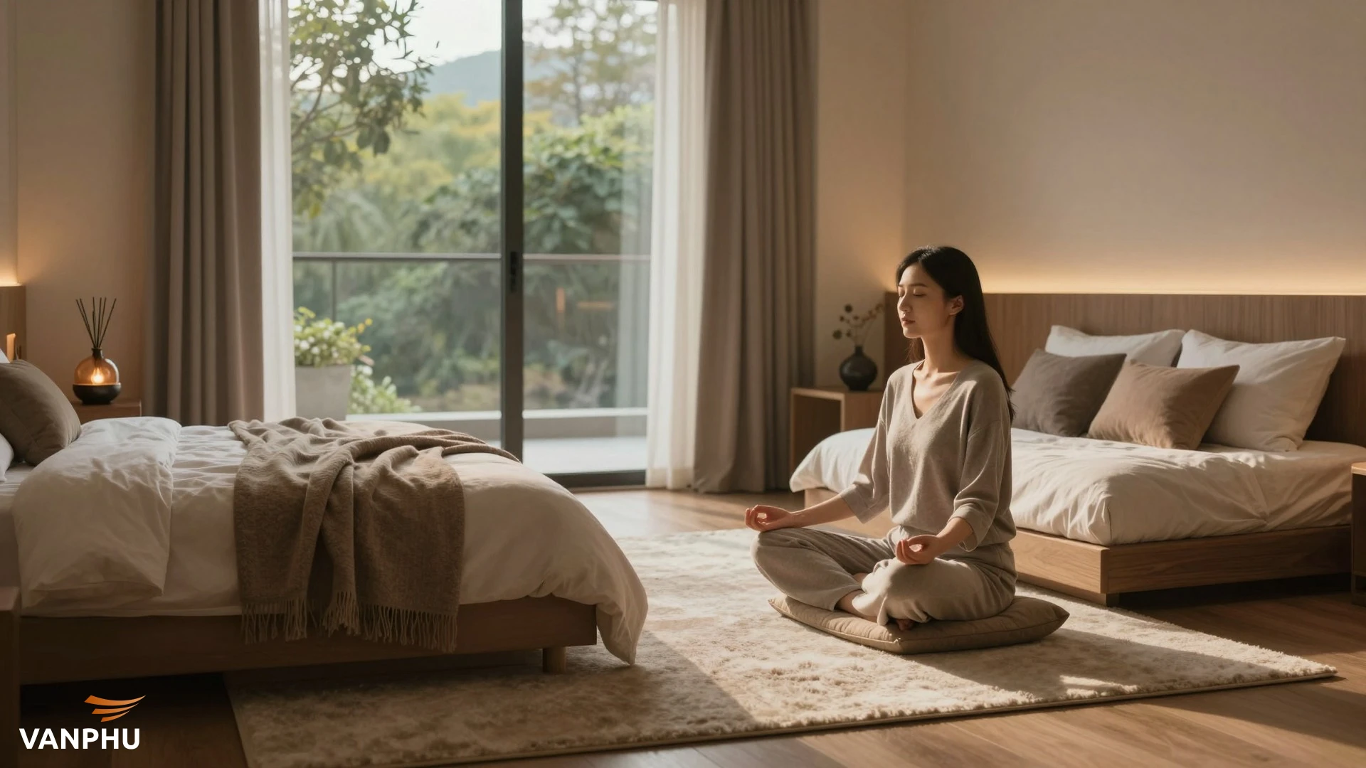 Phòng ngủ đa giác quan: Chìa khóa cho giấc ngủ sâu và thư giãn toàn diện