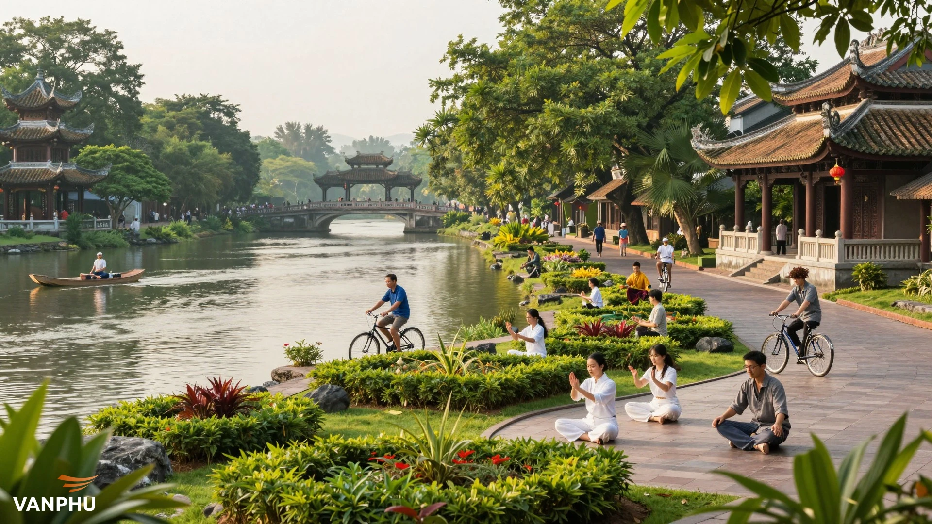 Sống xanh tại Huế: lợi ích kép cho sức khỏe và cơ hội đầu tư bền vững