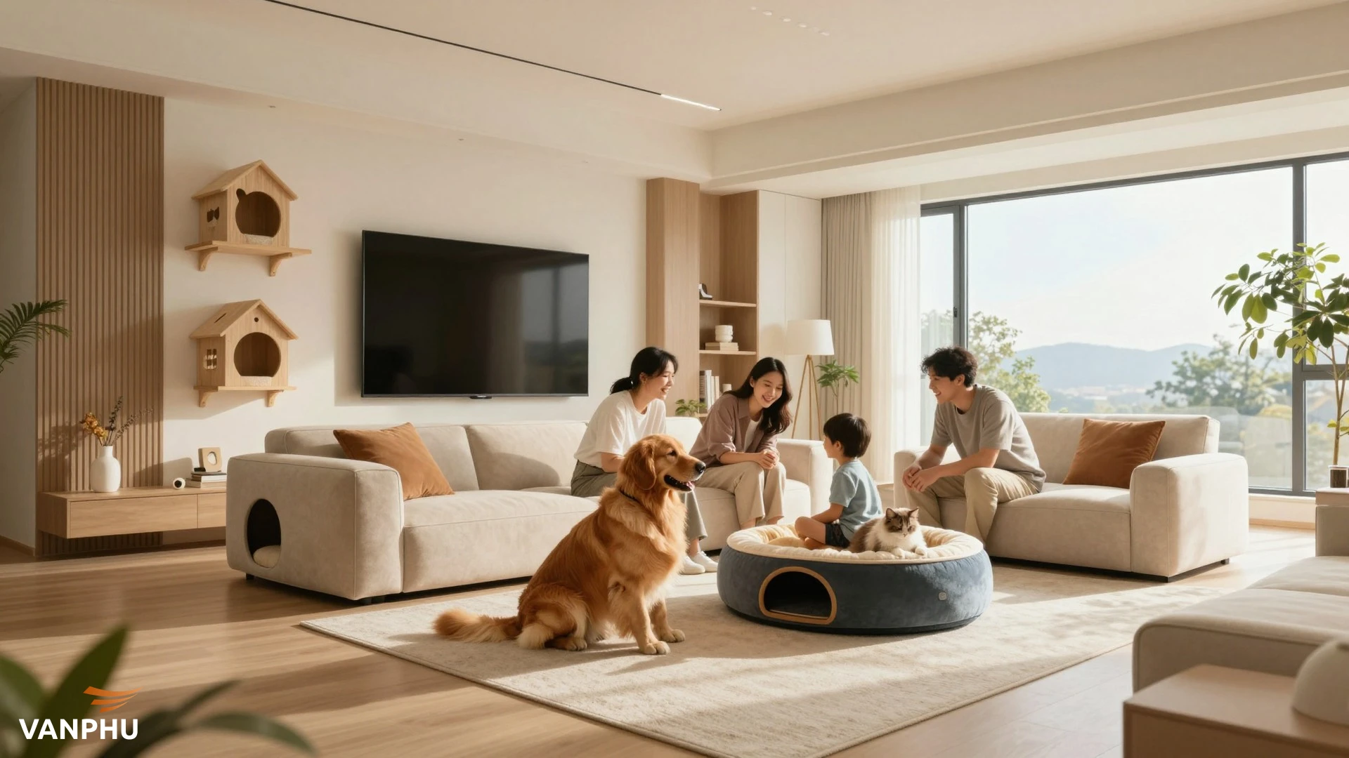 Thiết kế nhà cho thú cưng: Kiến tạo không gian hạnh phúc