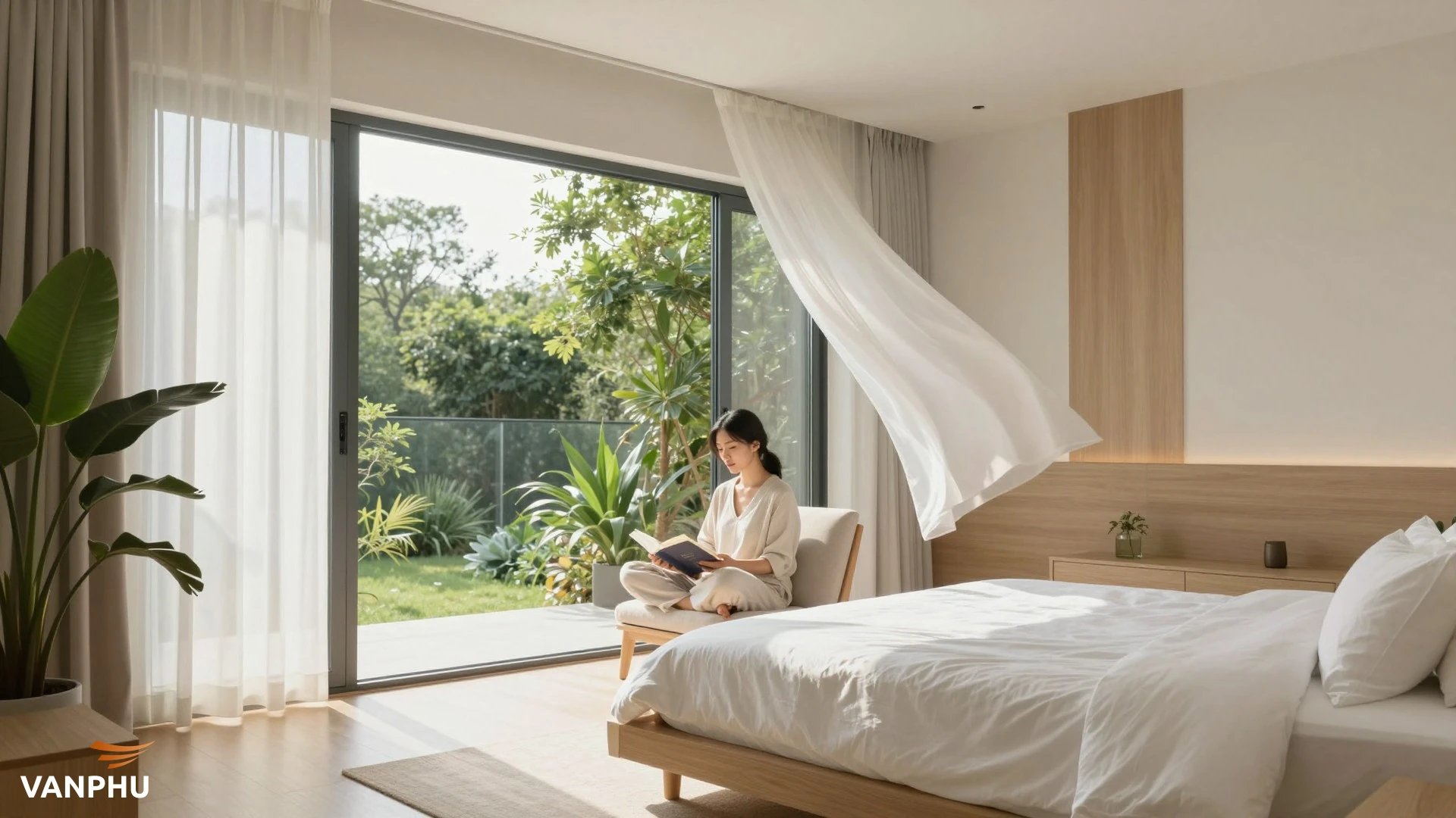 Thiết kế thông gió tự nhiên cho phòng ngủ: Bí quyết kiến tạo không gian mát mẻ và trong lành