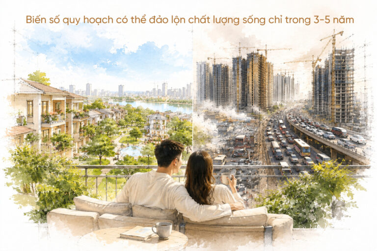 Mua nhà tiền tỷ nhưng quên check “quy hoạch”: Bài học đắt giá của người trẻ đô thị