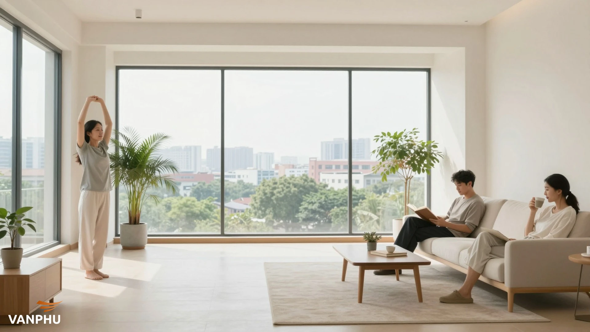 Không gian sống thoáng đãng: Liệu pháp giảm căng thẳng hiệu quả cho người làm việc áp lực cao