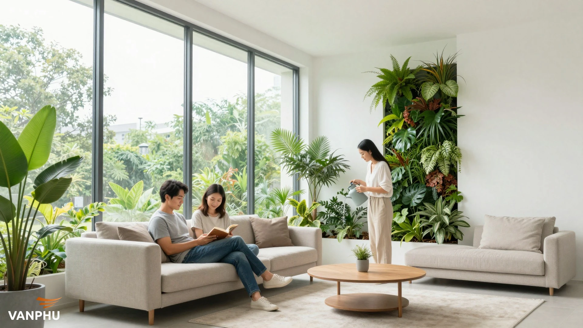 Vì sao ánh sáng tự nhiên và cây xanh trở thành yếu tố không thể thiếu trong nhà ở hiện đại?