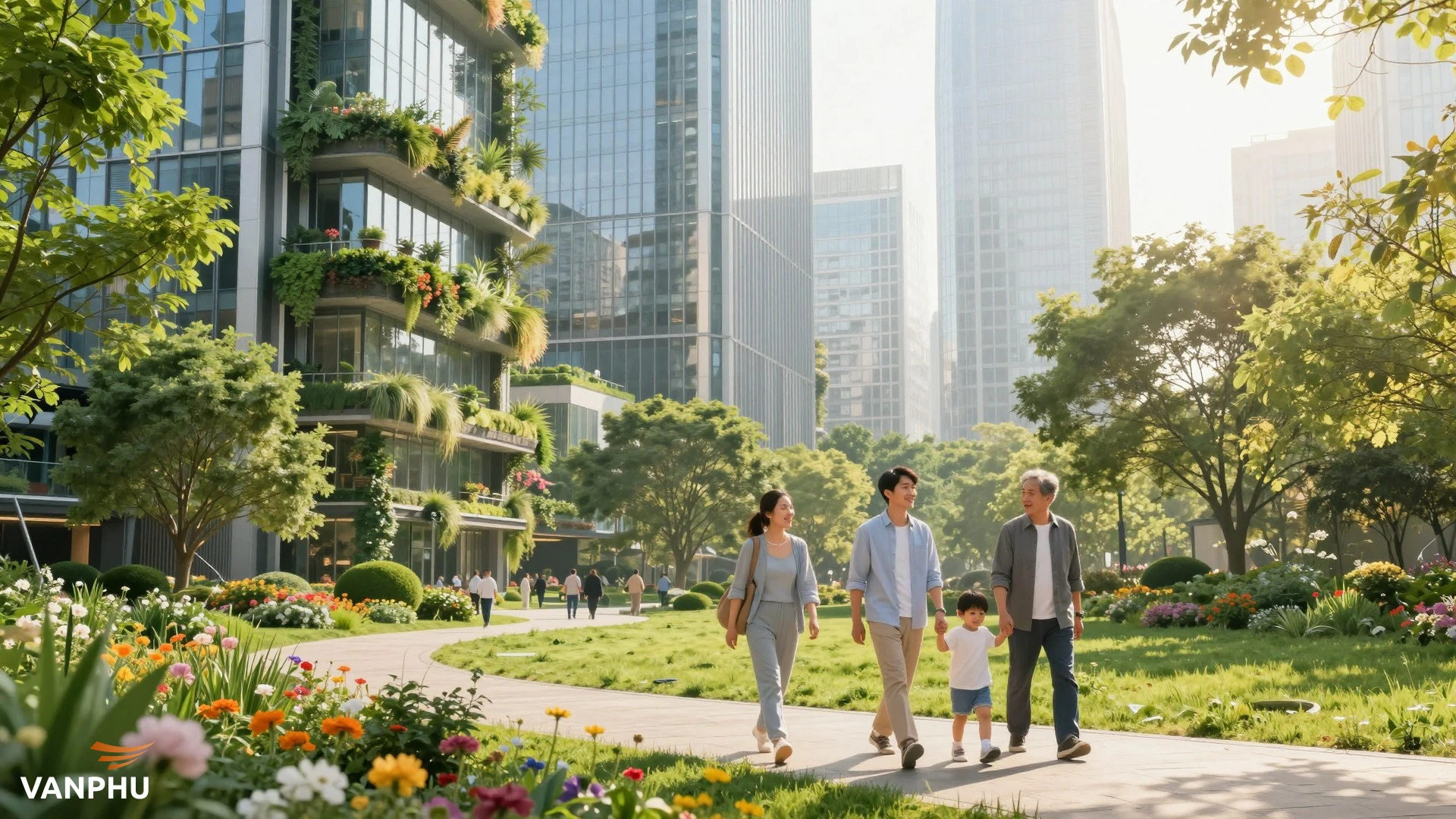 Vì sao không gian xanh ngày càng trở thành tiêu chí quan trọng đối với cư dân đô thị?