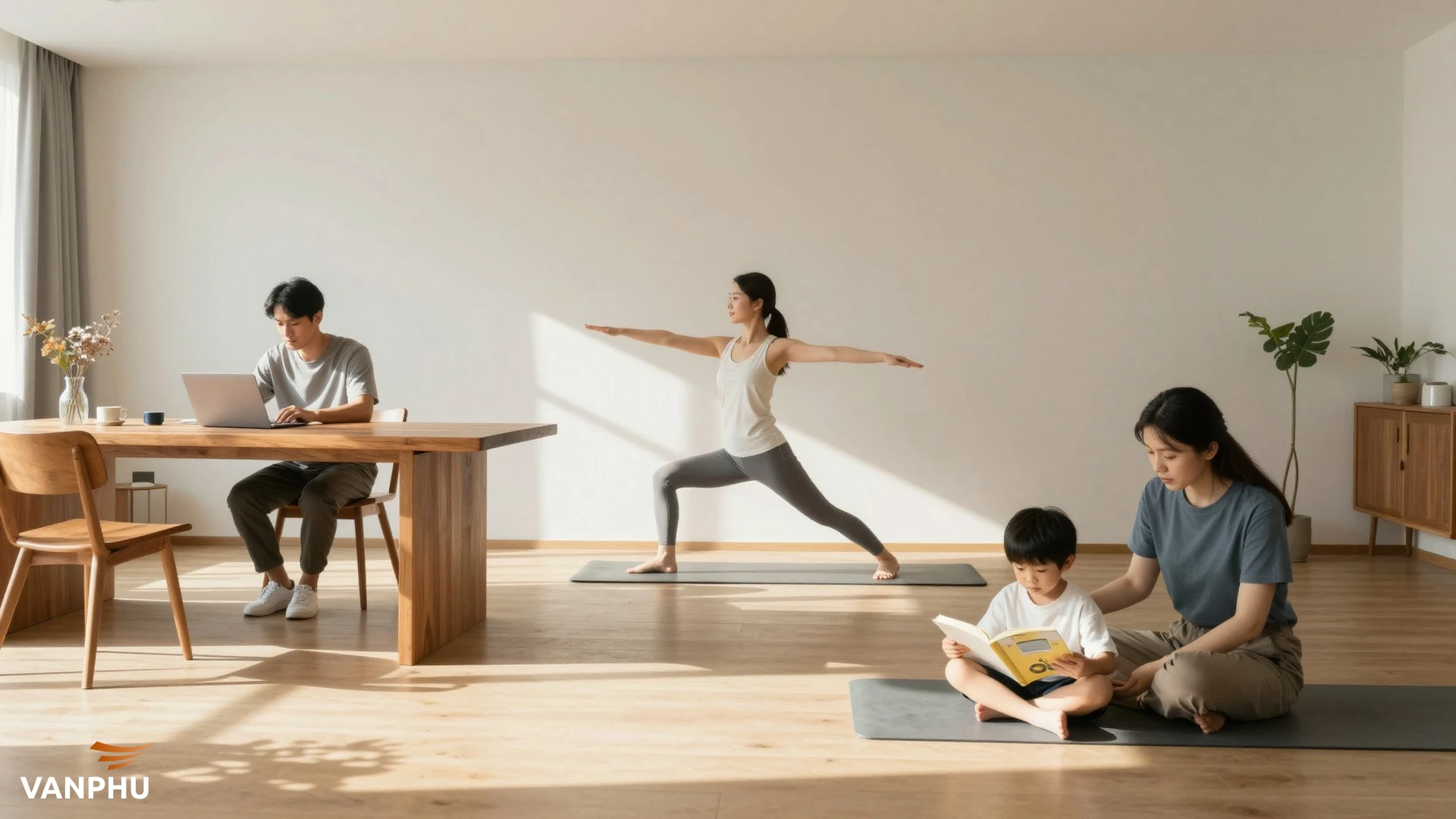 Khi ngôi nhà trở thành nền tảng cho nhiều hoạt động cuộc sống