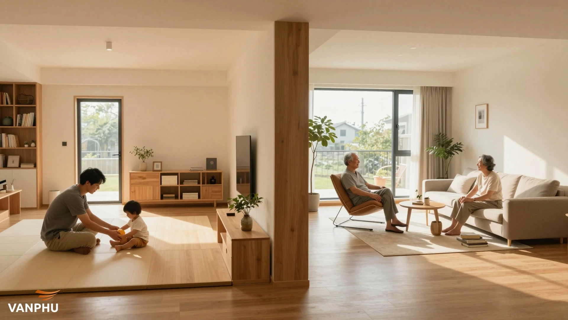 Khi nhà ở phải thích nghi với nhiều giai đoạn cuộc sống khác nhau