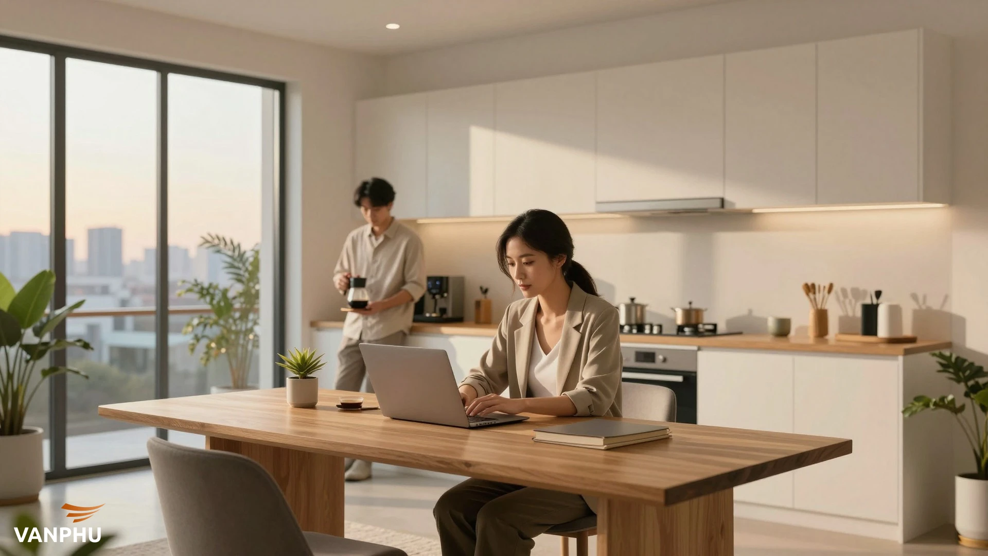 Khi ranh giới giữa nơi ở và nơi làm việc dần thay đổi