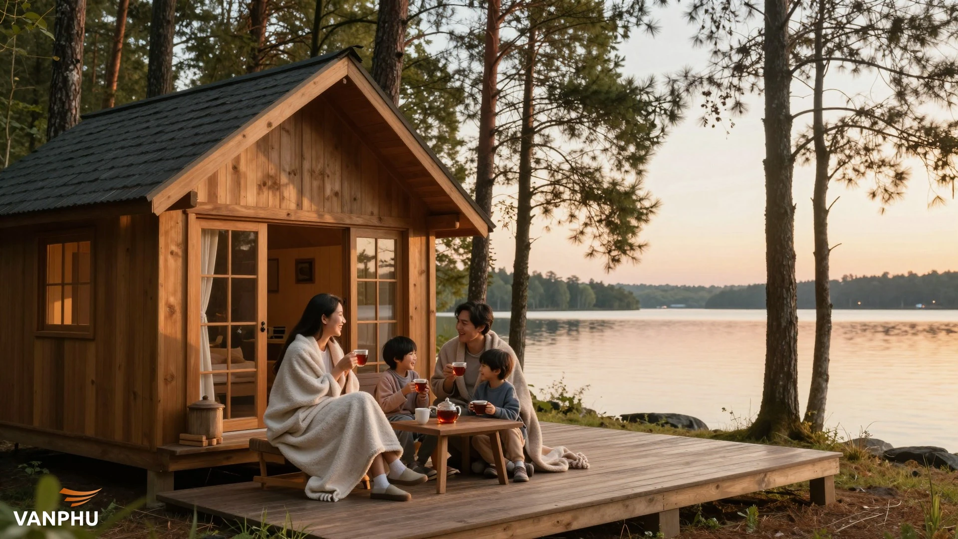 Một nơi nghỉ ngơi quen thuộc mang lại cảm giác gì cho gia đình?