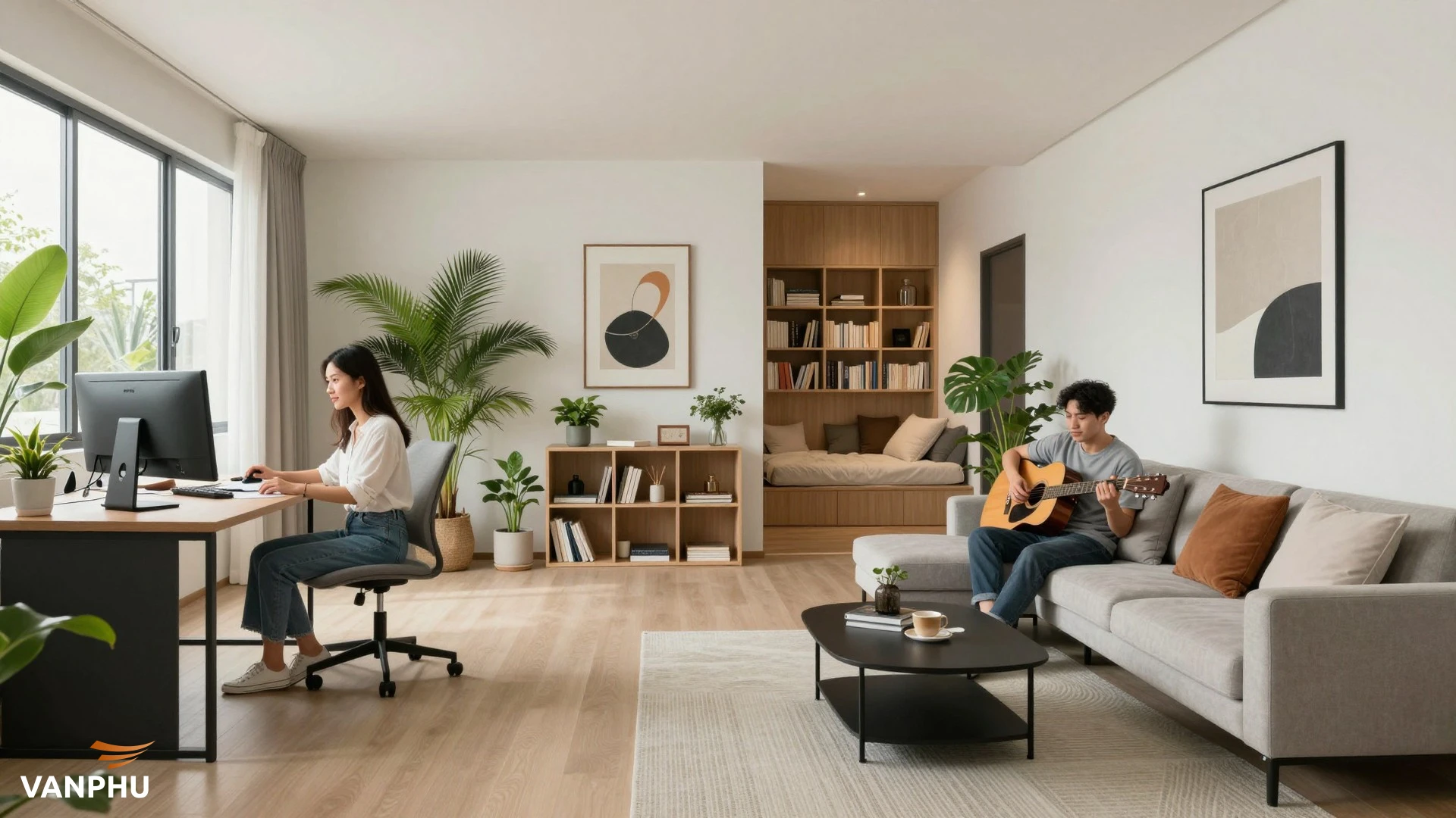 Ngôi nhà đa năng và nhu cầu sống cá nhân hóa của giới trẻ