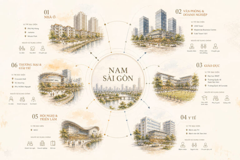 Điều gì đang âm thầm đưa bất động sản Nam Sài Gòn vào một chu kỳ giá trị mới?