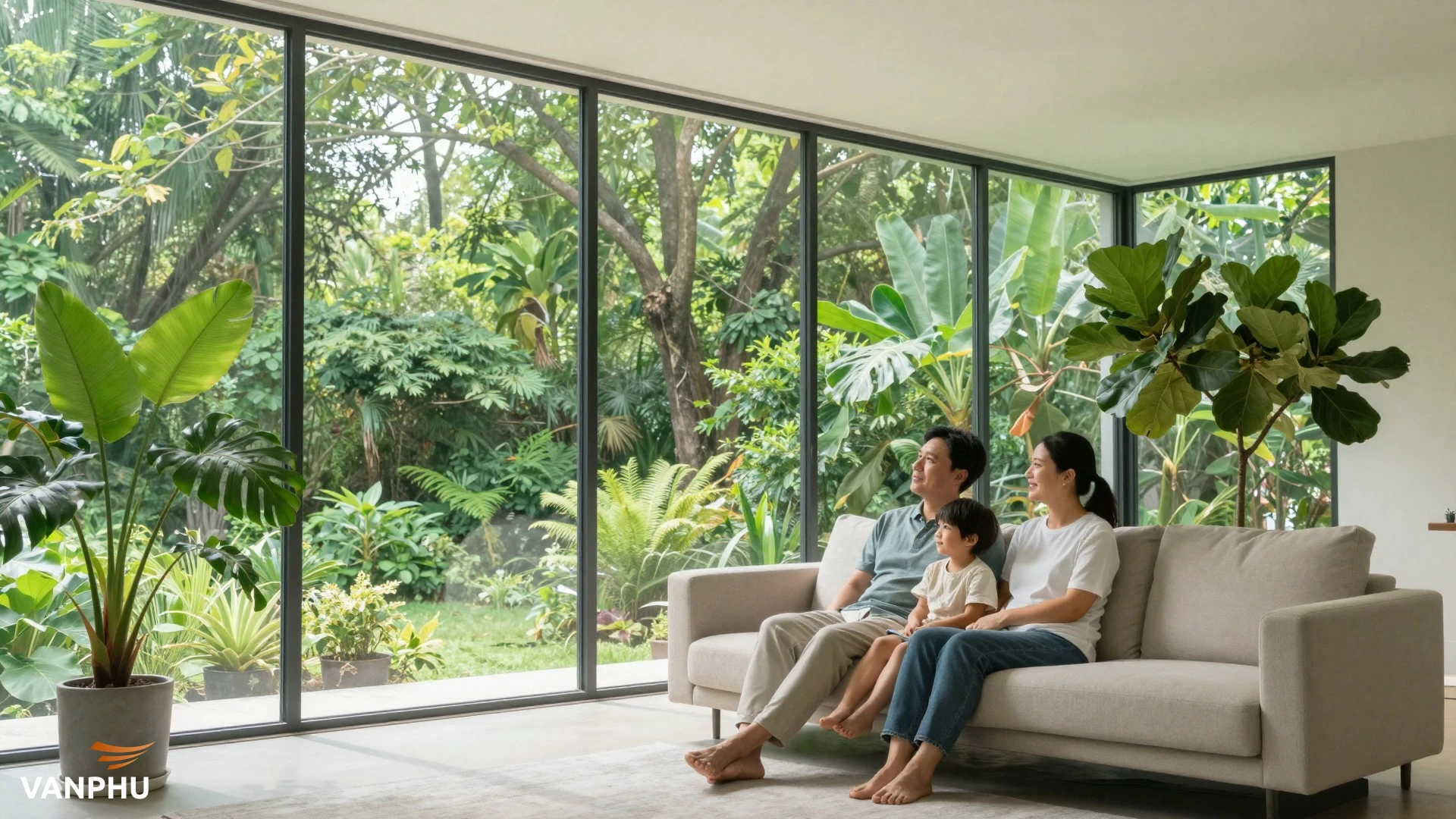 Vì sao cây xanh góp phần tạo nên không gian hài hòa?