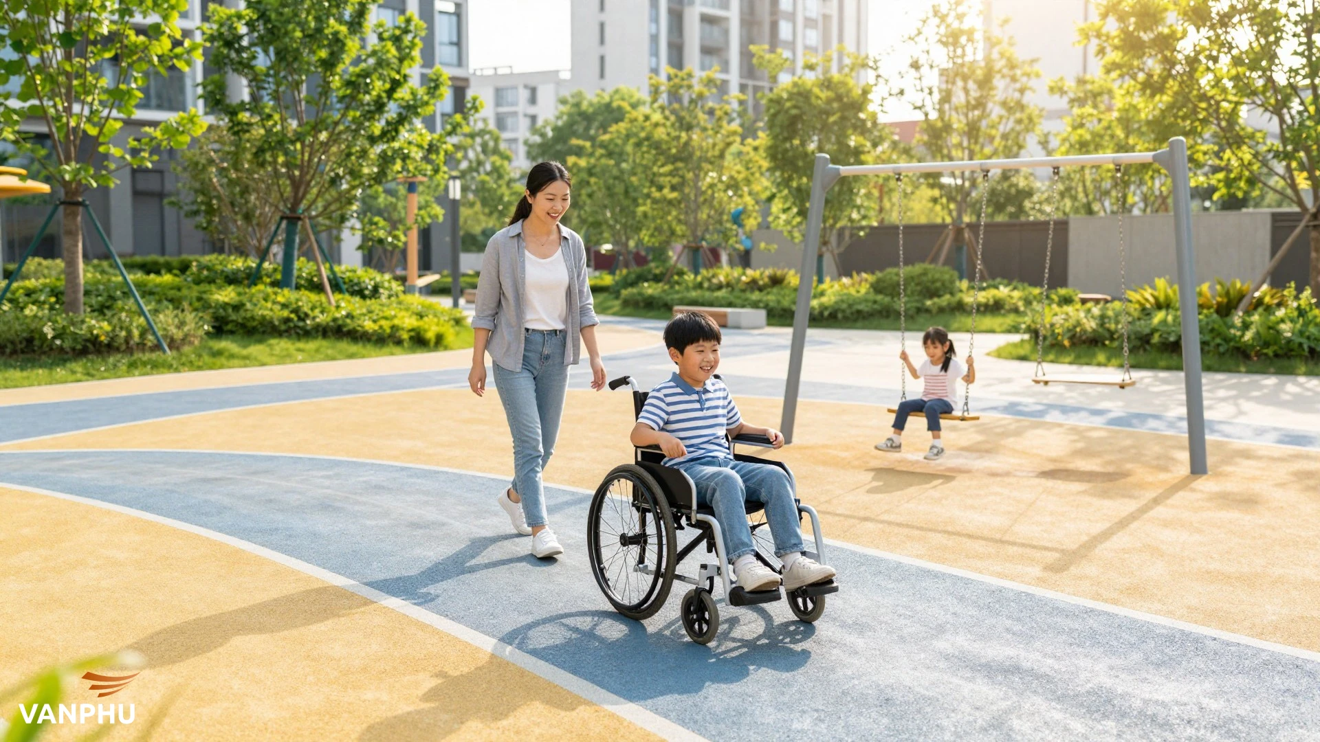 Ý nghĩa của việc thiết kế hạ tầng dành riêng cho trẻ em và người khuyết tật