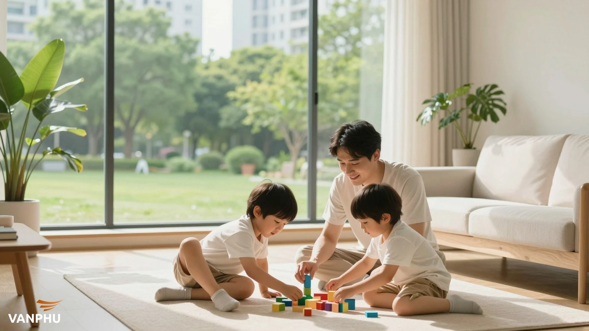 Chọn nhà là chọn môi trường để trẻ lớn lên mỗi ngày
