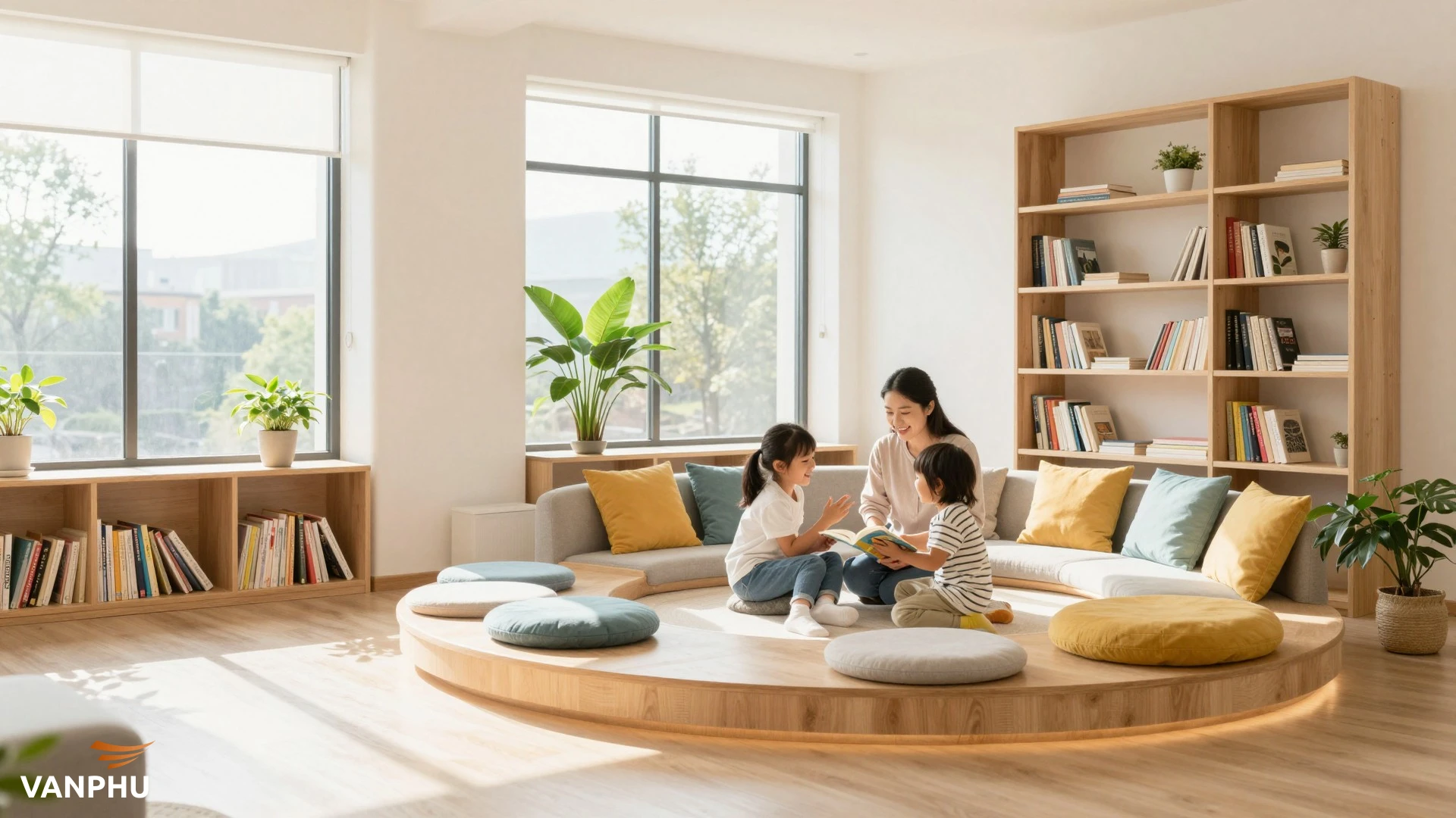 Thế nào là một ngôi nhà được thiết kế nhân văn cho trẻ nhỏ?