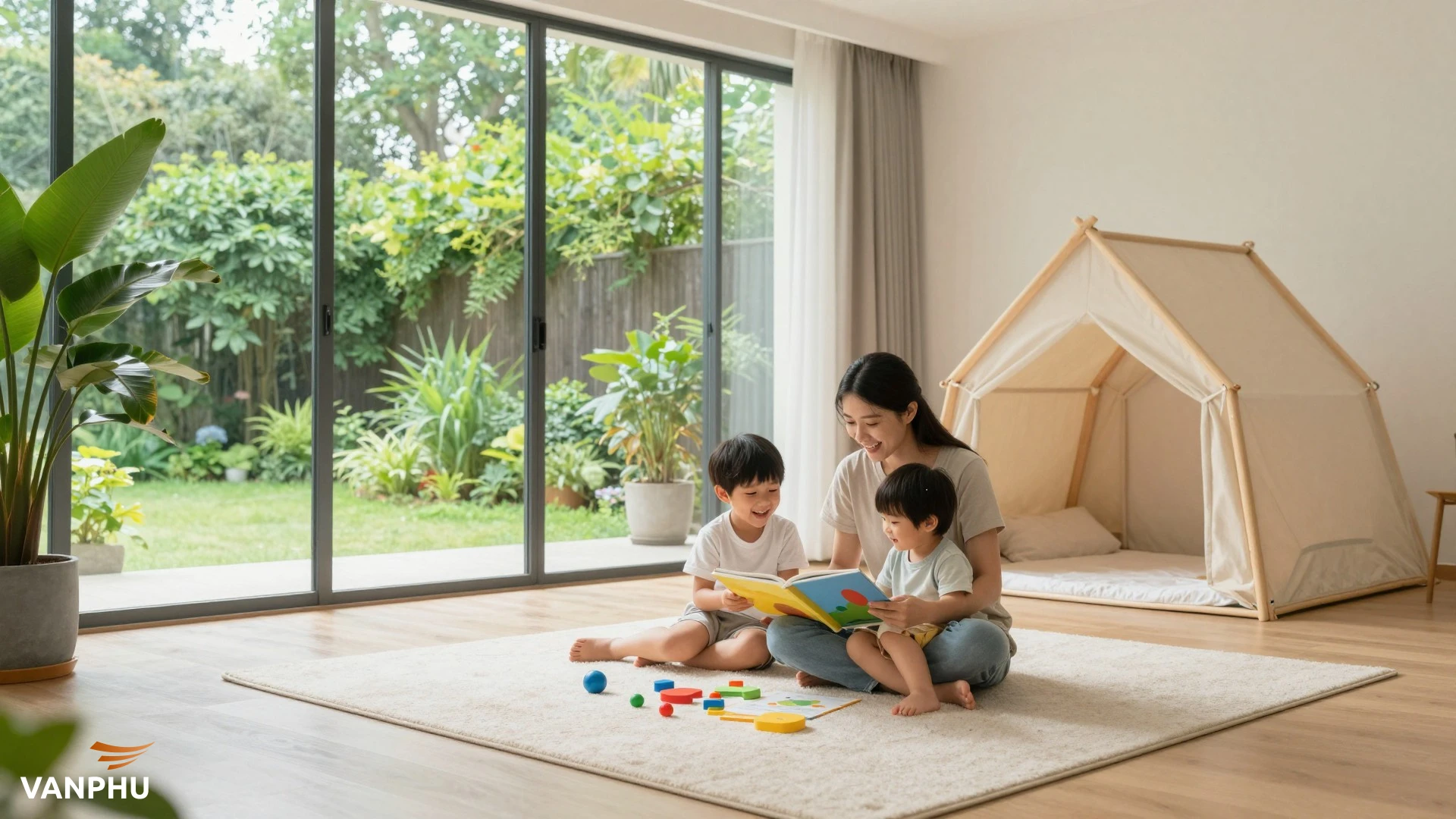Trẻ em cần một không gian sống như thế nào để phát triển toàn diện?