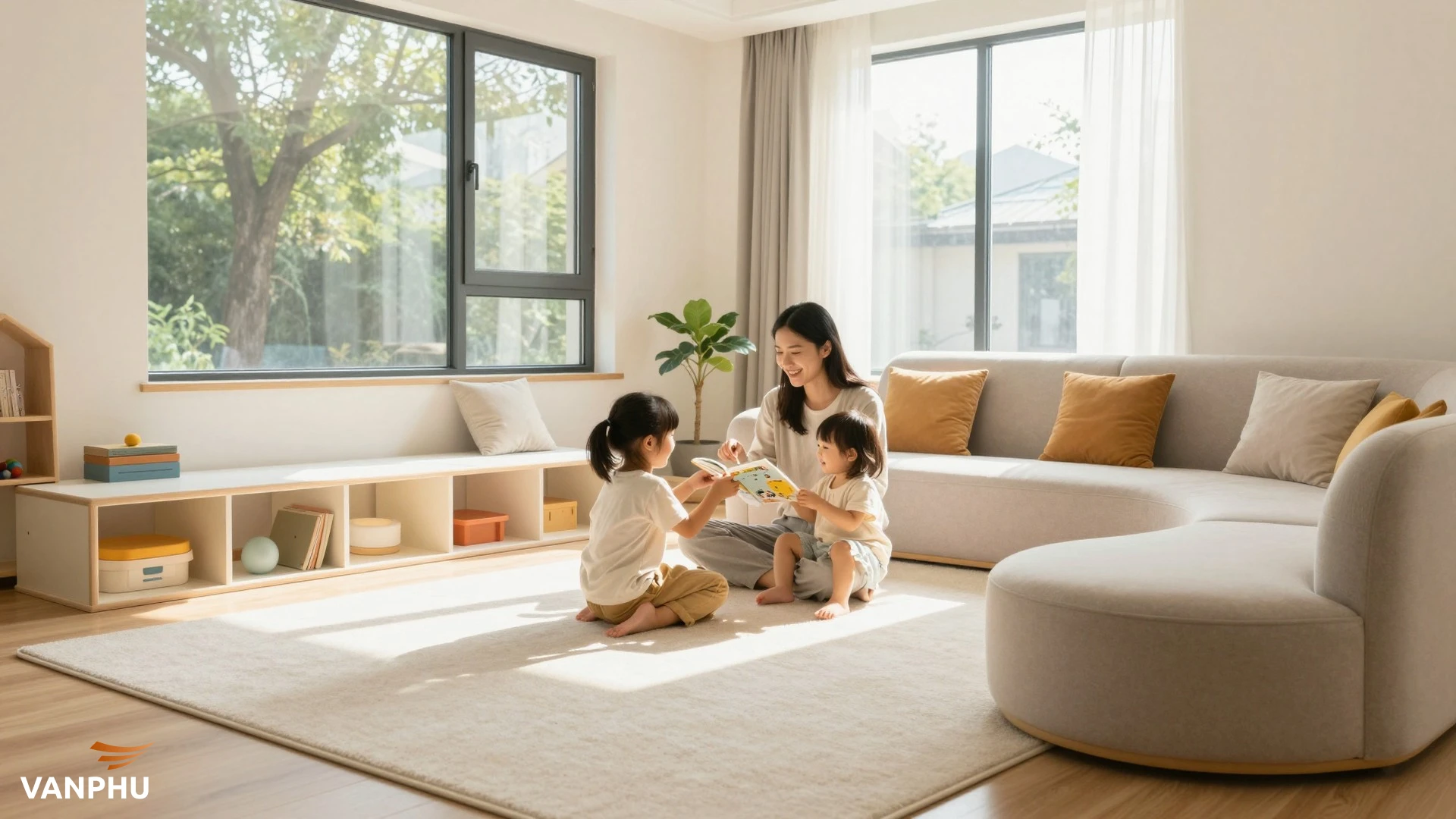 Vì sao trẻ em là đối tượng cần được ưu tiên trong thiết kế nhà ở?